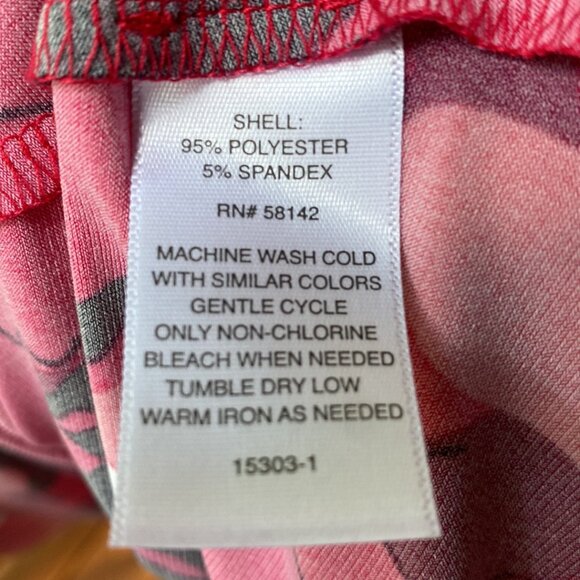 Liz Claiborne Midi Shirt Dress 14 L front knot detail NWOT - Picture 6 of 9